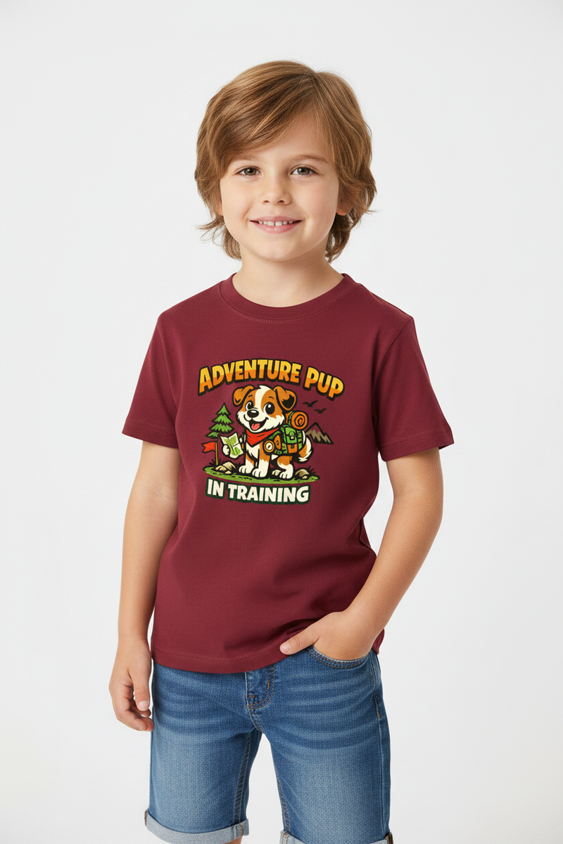 Adventure Pup Kids’ T-Shirt