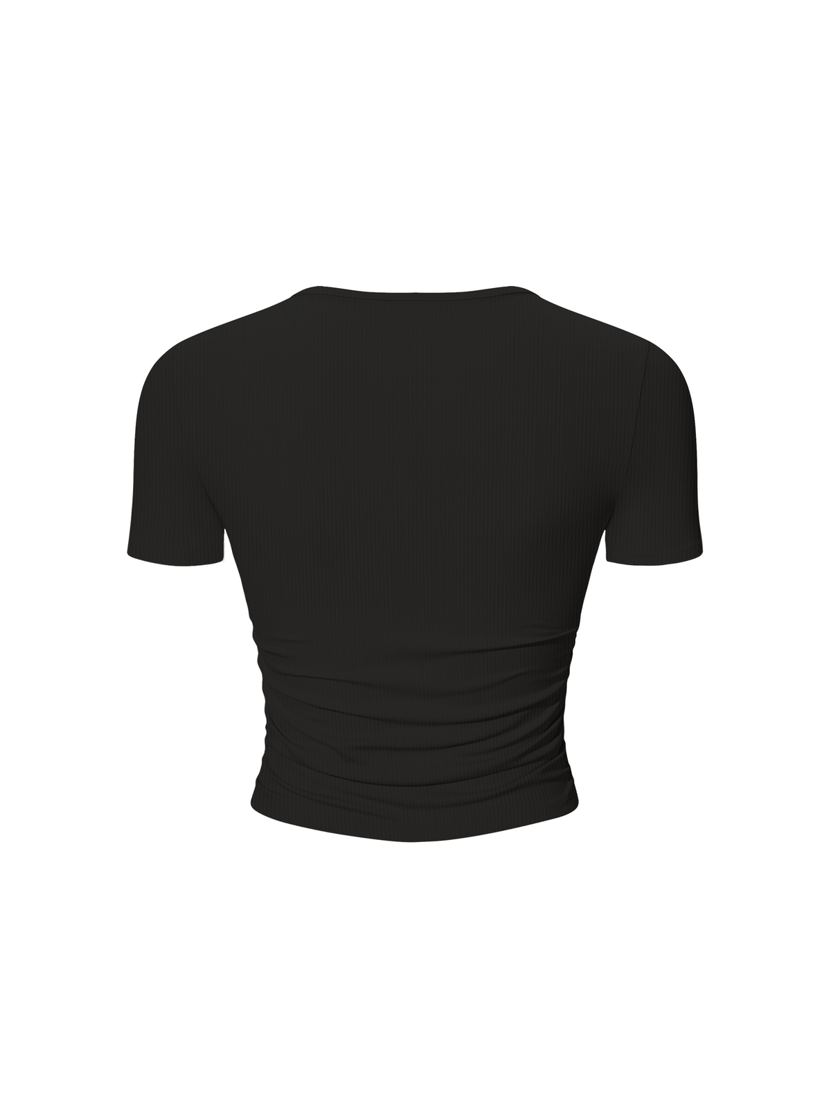 Ruched Bodycon Crop Top