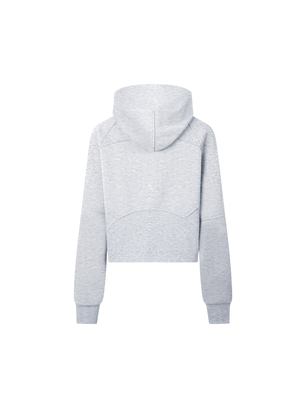 Cropped Half-Zip Hoodie
