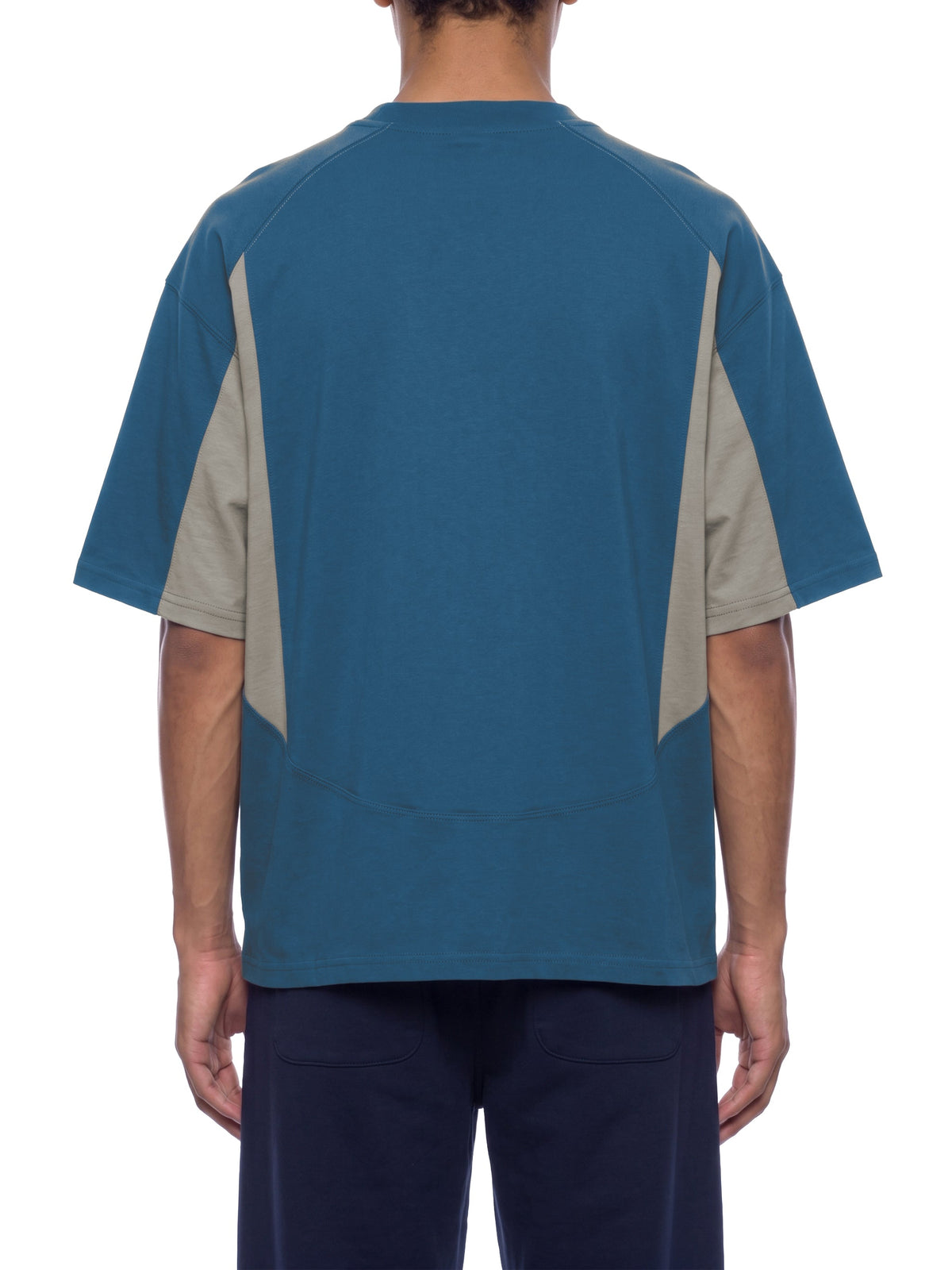 Unisex Color Block Paneling T-Shirt