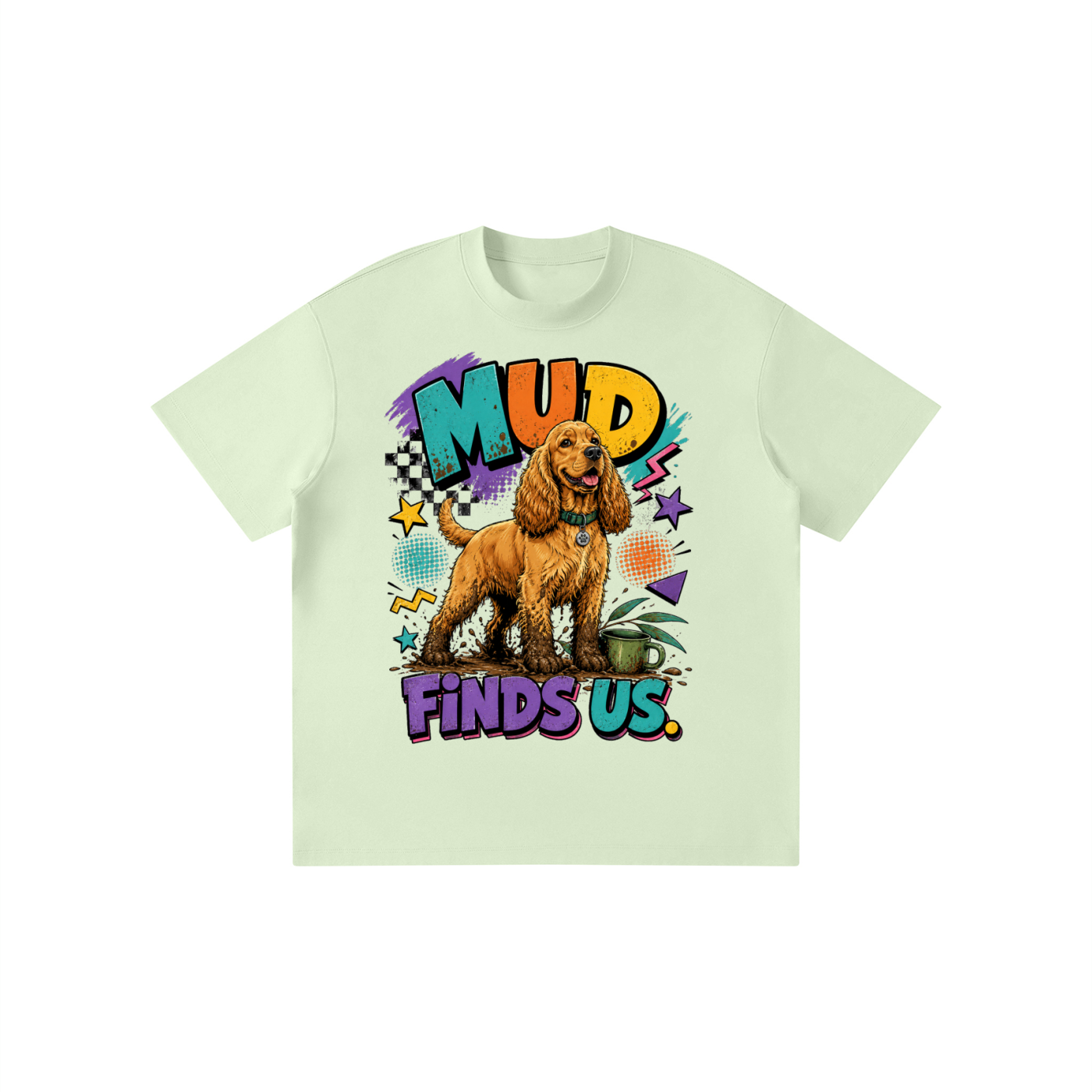 The Mud Finds Us Kids’ Solid Crewneck T-Shirt