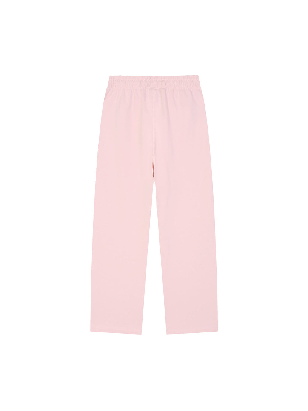 Solid Colour Straight-Leg Sweatpants