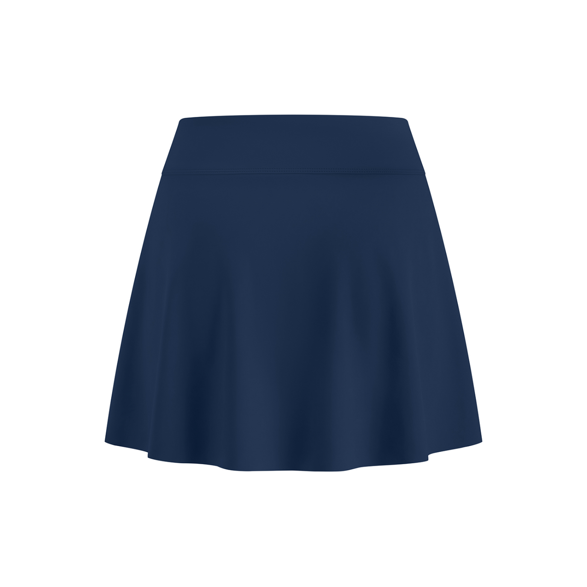 Off Script Women’s Contrast-Stripe Side-Slit A-Line Skirt