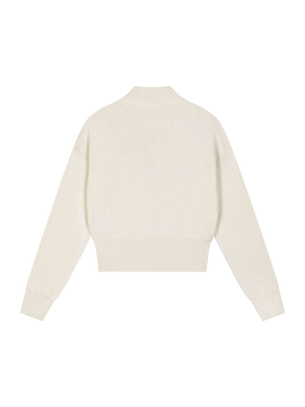 Women’s Mock Neck Zip Up Cardigan