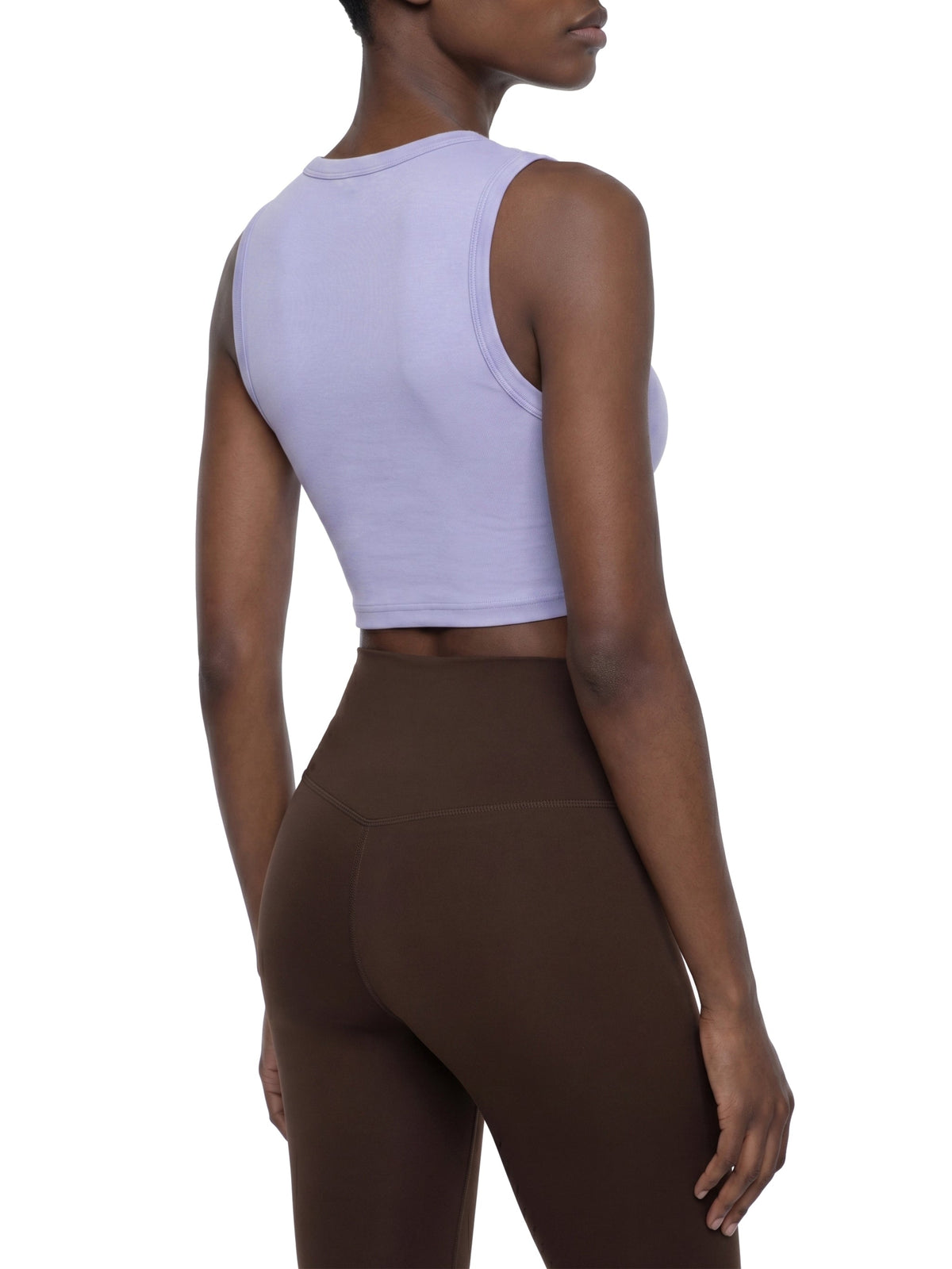 Women's Tight Crewneck Crop Tank Top