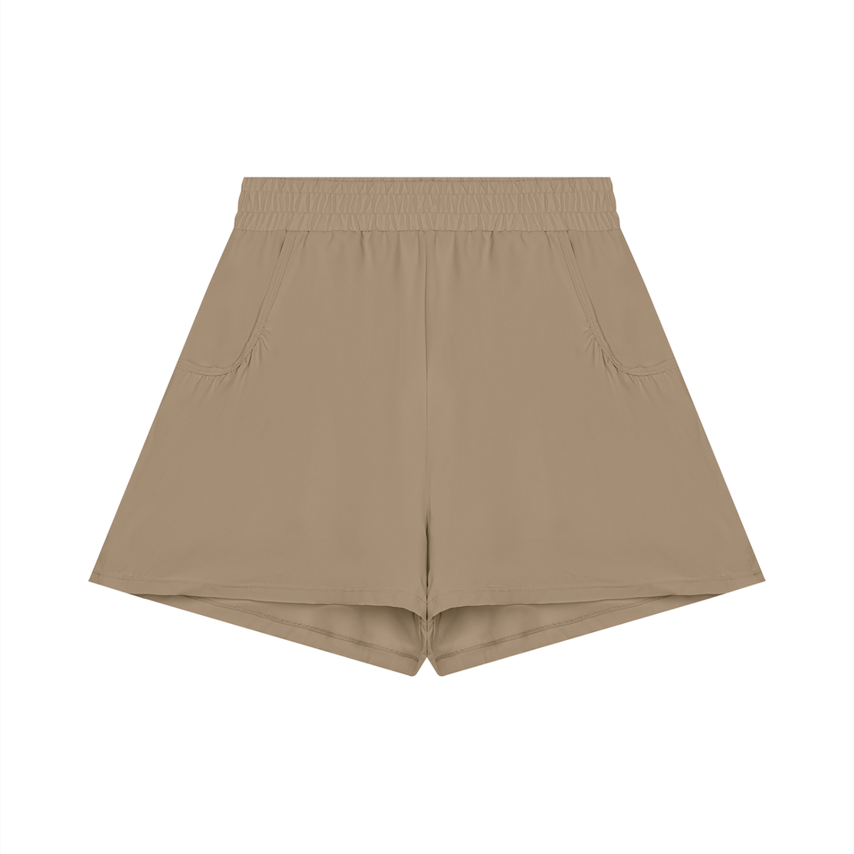 Women's Ruched Yoga Shorts