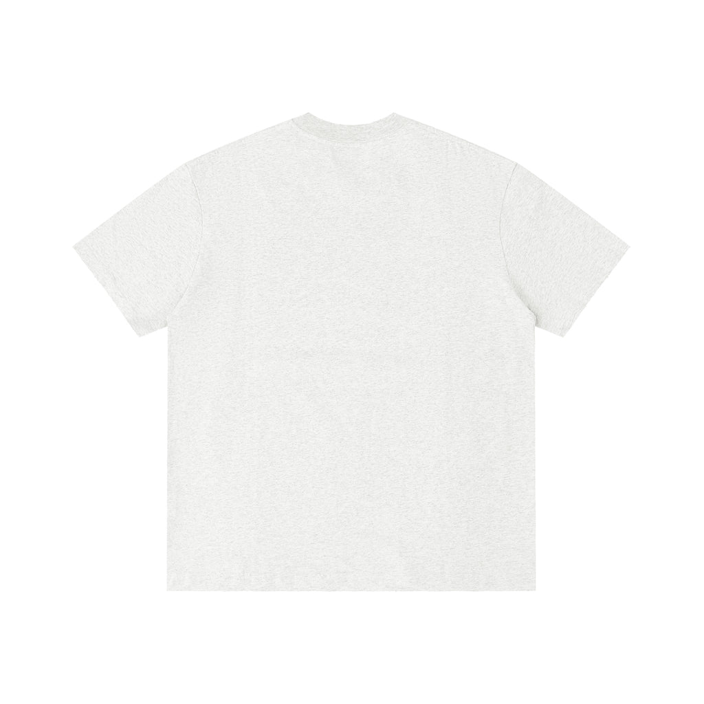 Off Script Gothic Skull Front-Print Vintage Wash Distressed T-Shirt