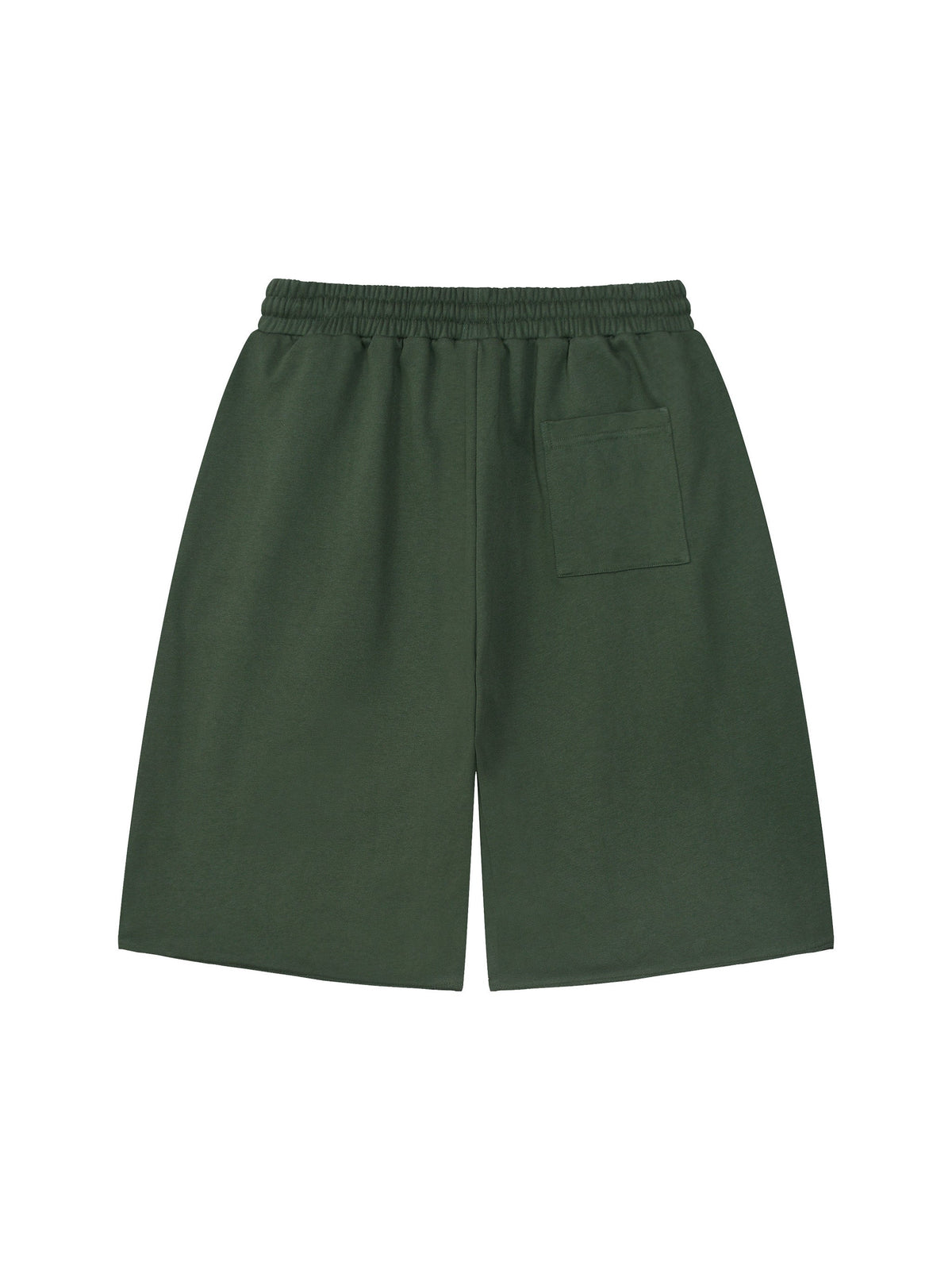 Unisex Loose Raw Edge Shorts