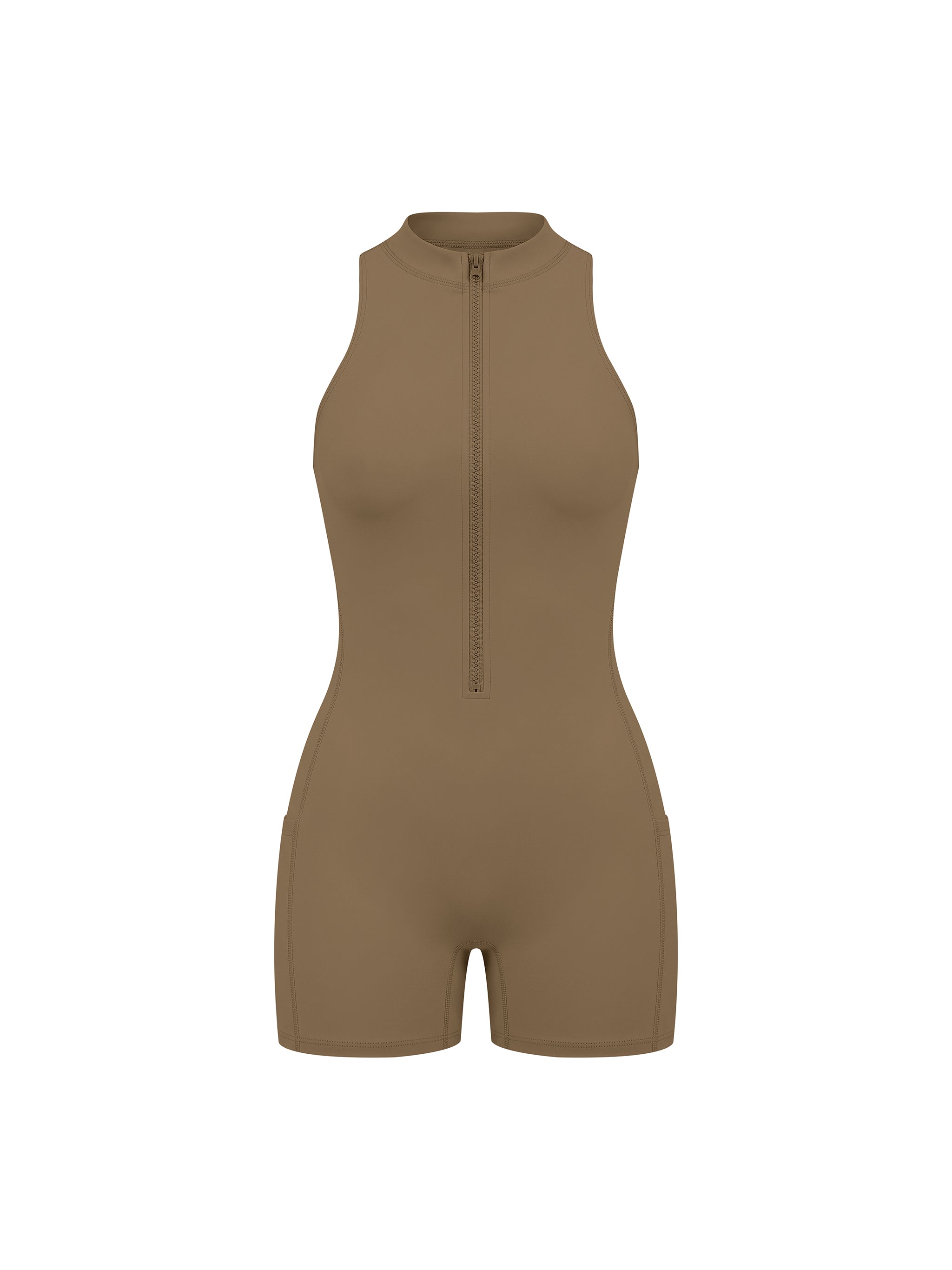 Women’s Quarter-Zip Yoga Romper