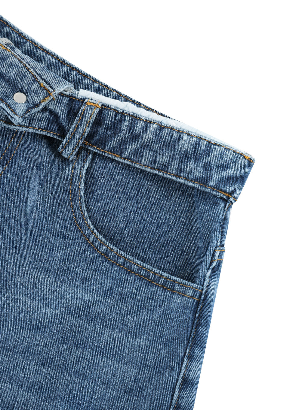 Women’s Vintage Wash High Rise Denim Shorts