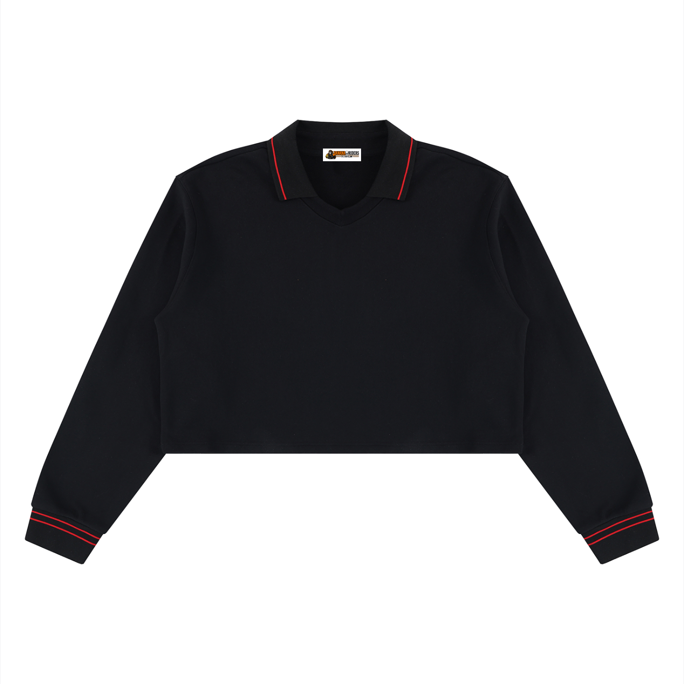 Women’s Crop Collared Sweatshirt