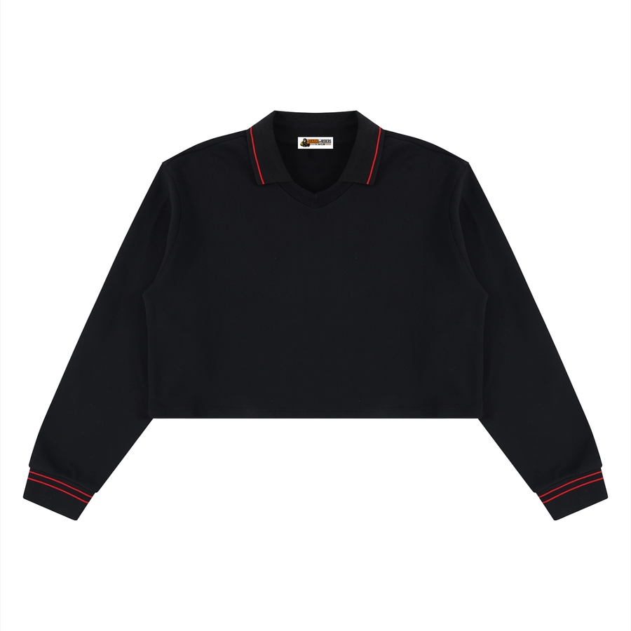 Women’s Crop Collared Sweatshirt
