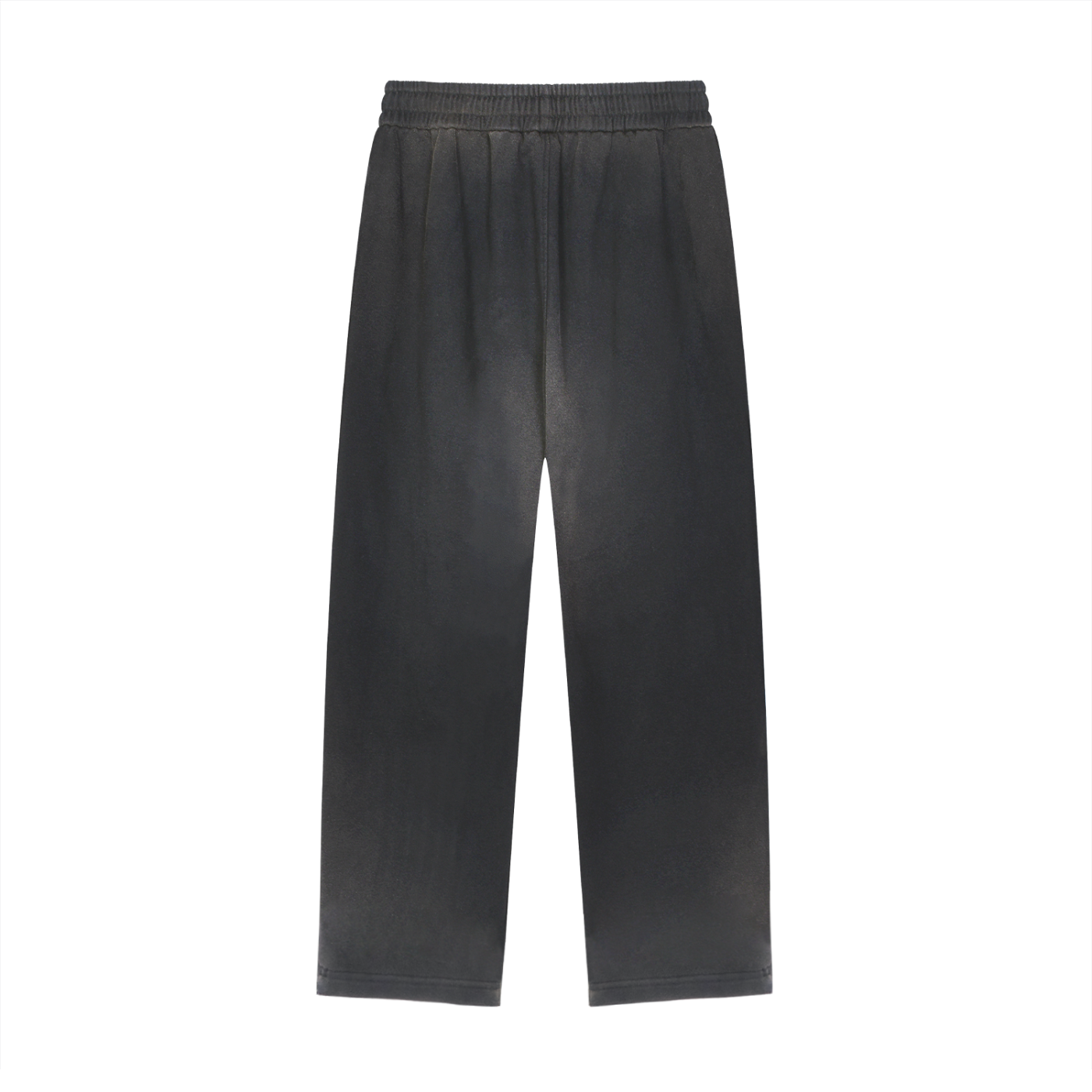 Sun Fade Raw-Edge Straight-Leg Sweatpants