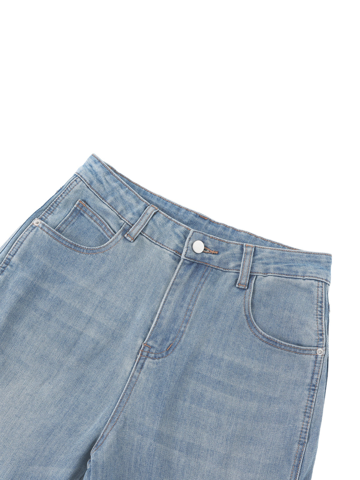 Women’s Vintage Wash High Rise Wide Leg Jeans
