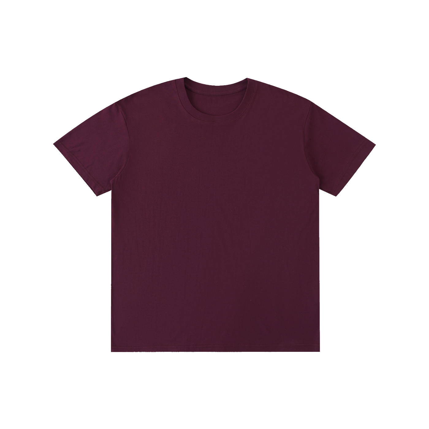 Pure Cotton Unisex T-Shirt - Grape Purple front