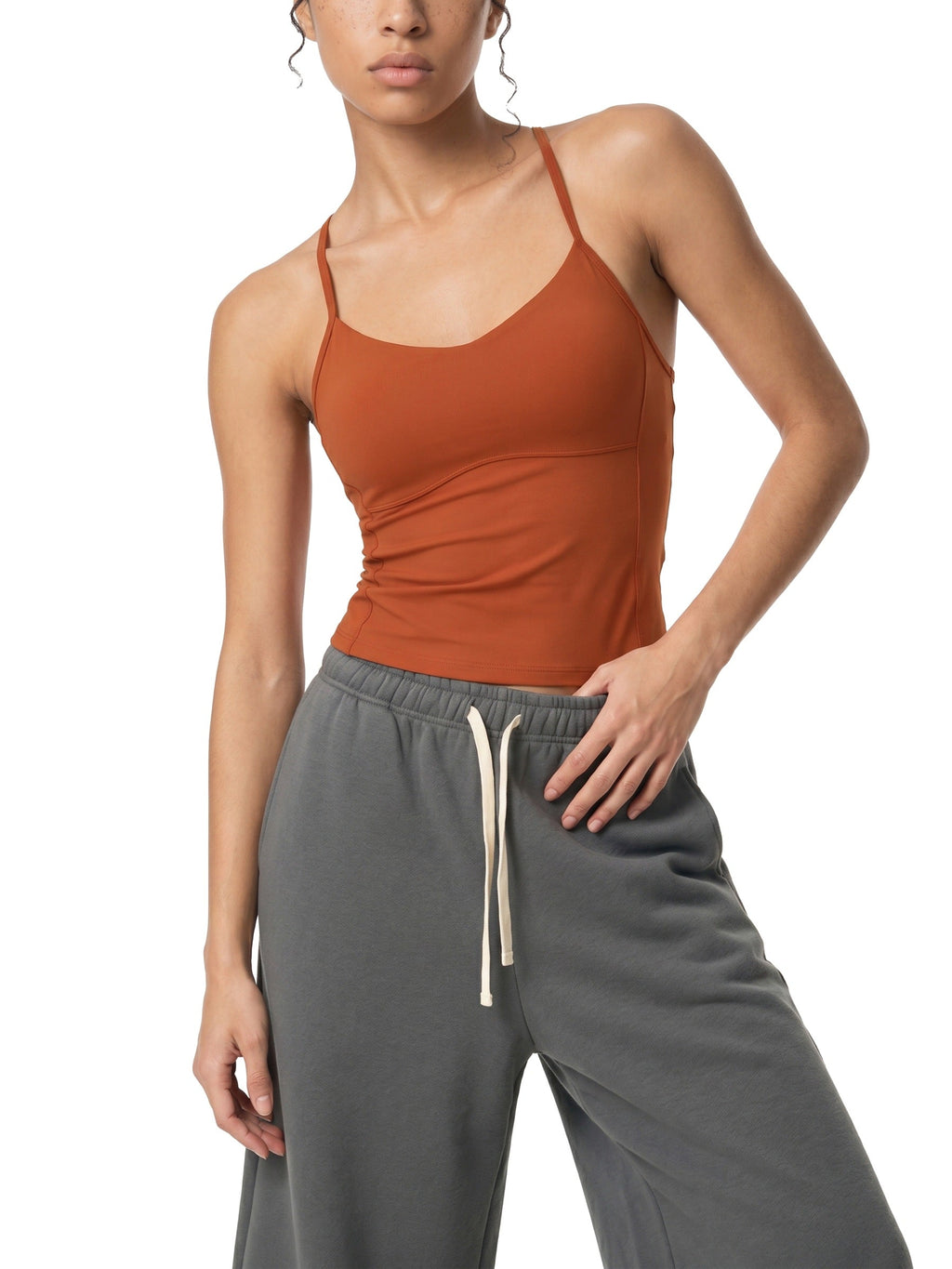 Women’s Solid Color Yoga Sports Bra