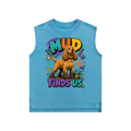 The Mud Finds Us Snow Washed Kids' Tank Top