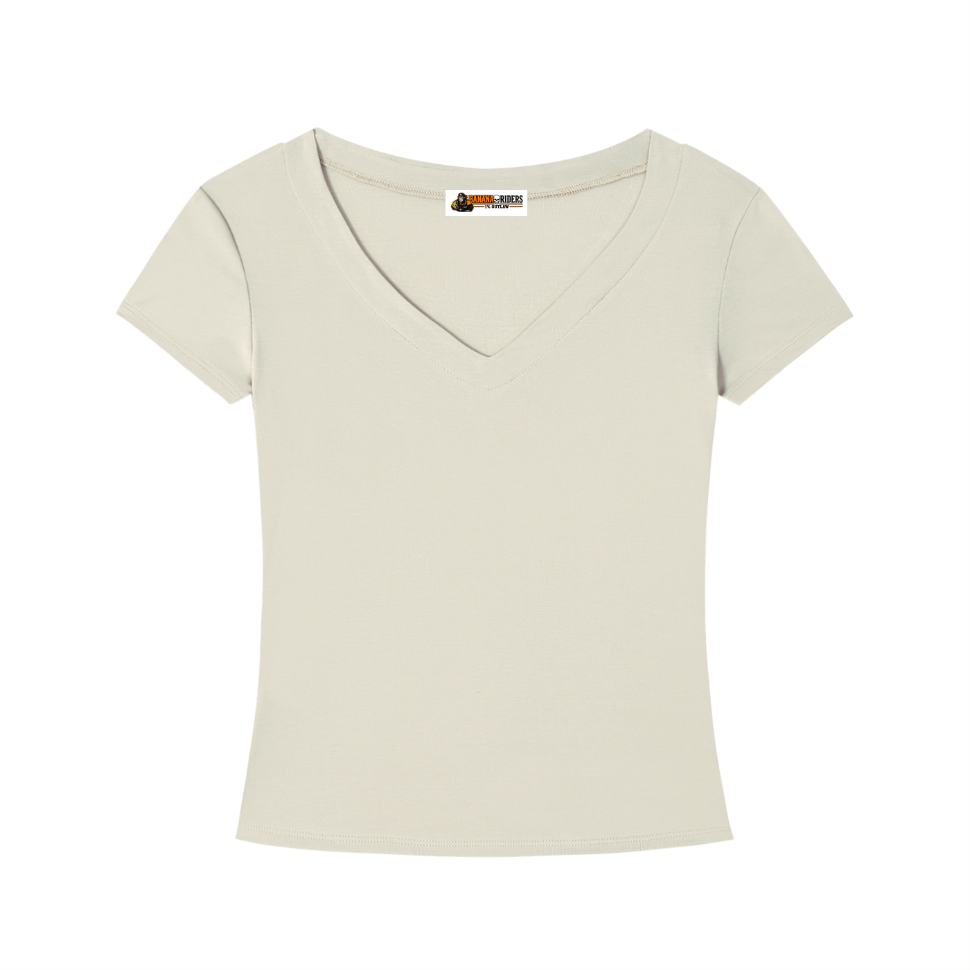 Tencel Slim Fit V-Neck T-Shirt