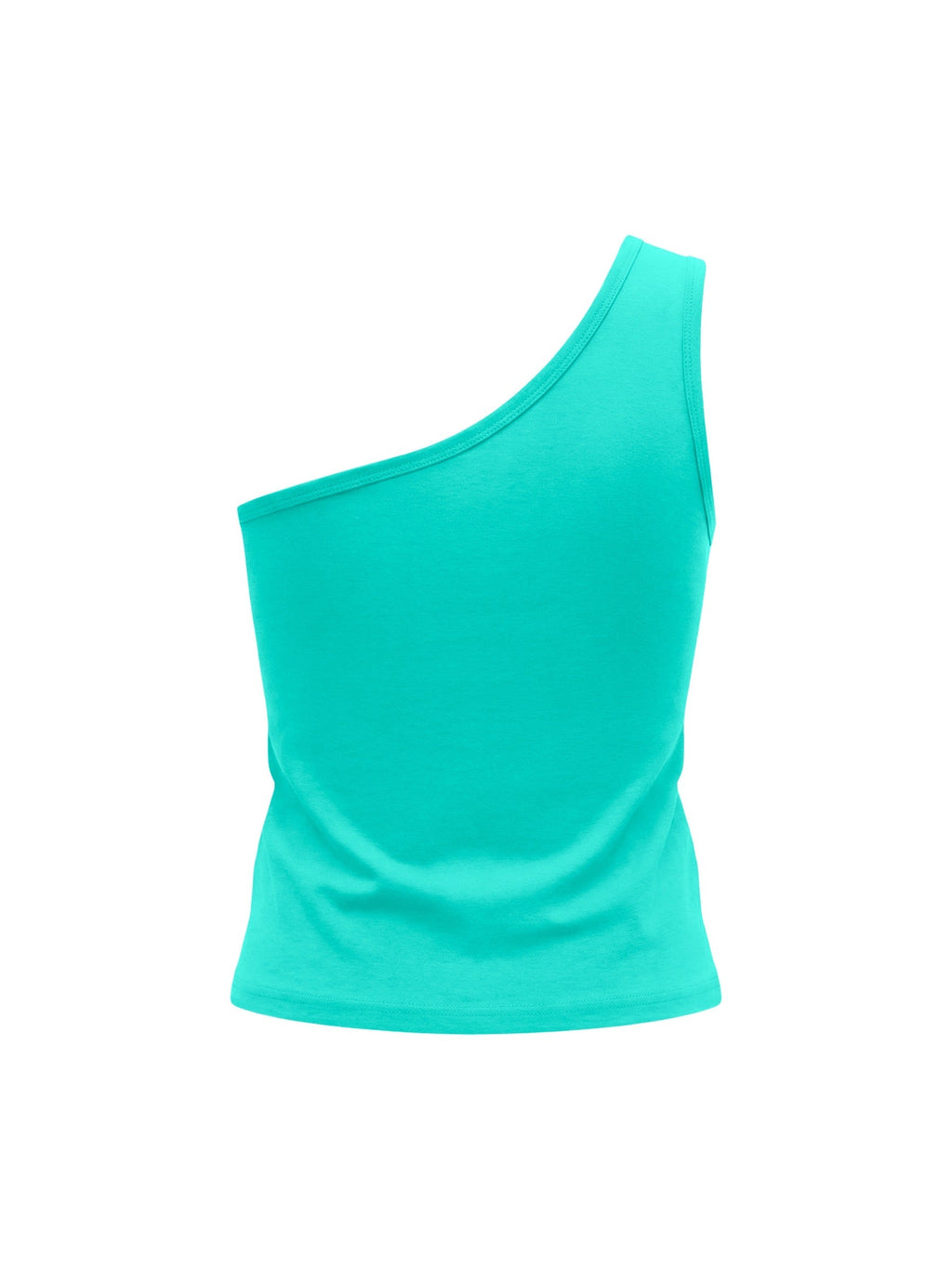 Women's One-Shoulder Crop Tank Top