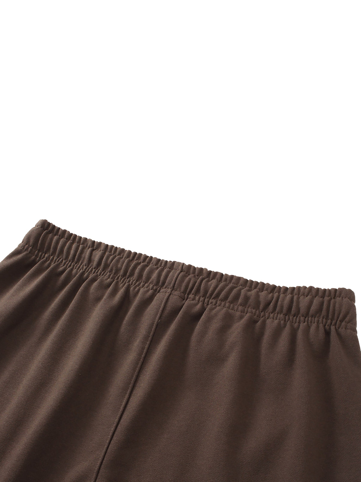 Solid Colour Straight-Leg Sweatpants