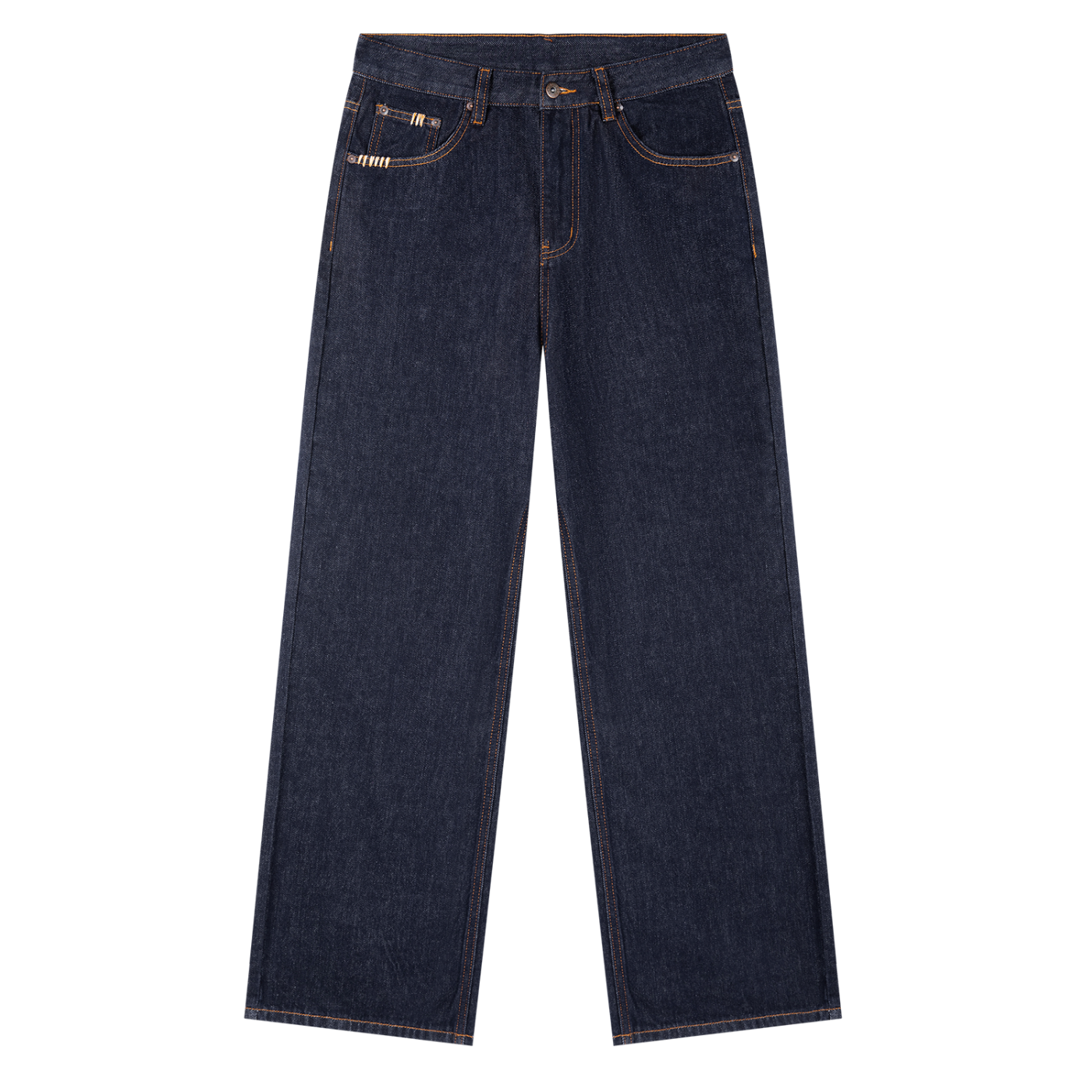 Men’s Heavyweight Straight Leg Denim Jeans
