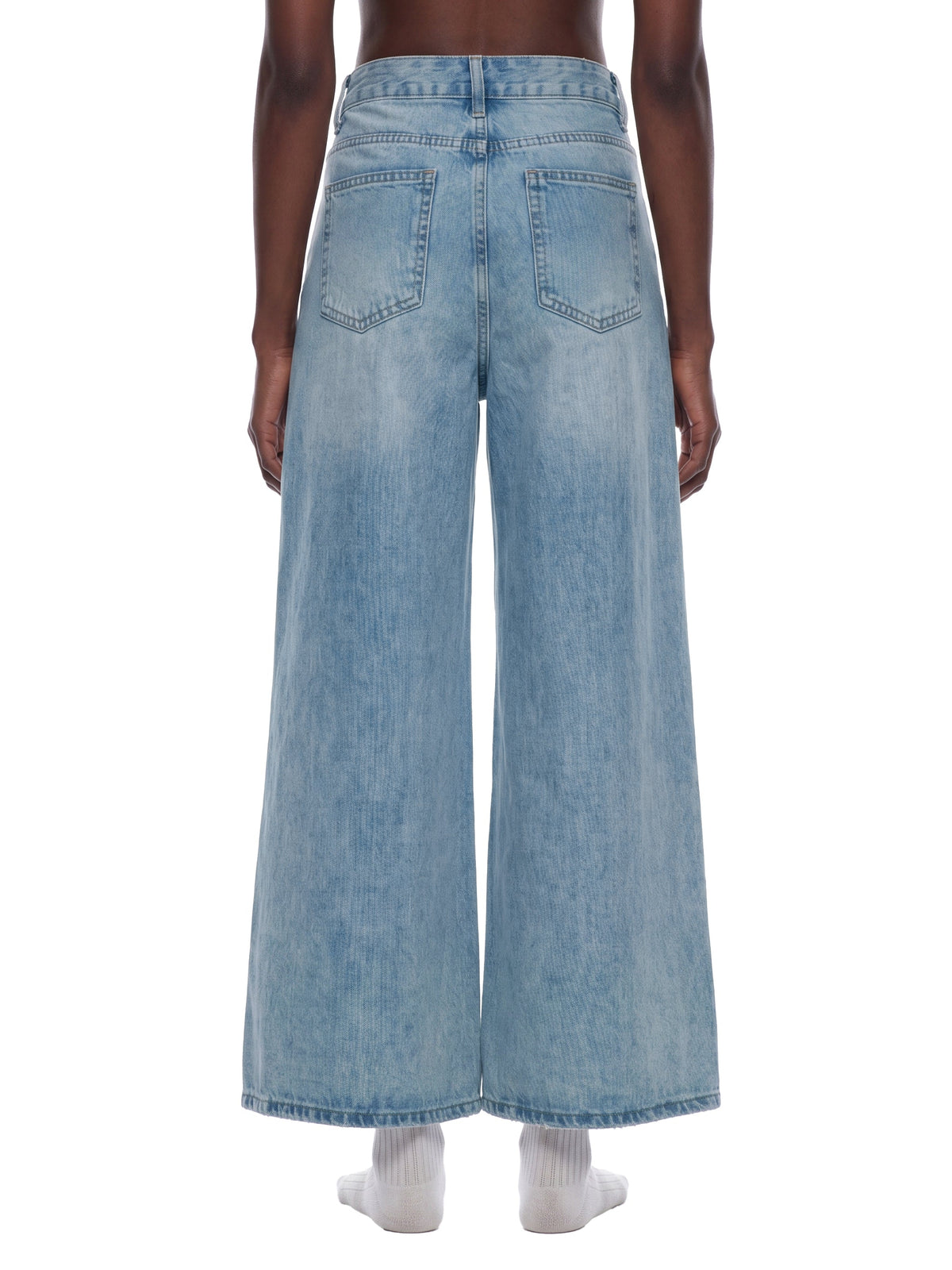 Women’s Vintage Wash Wide Leg Jeans