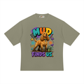 Mud Finds Us Unisex Heavyweight Oversized T-Shirt