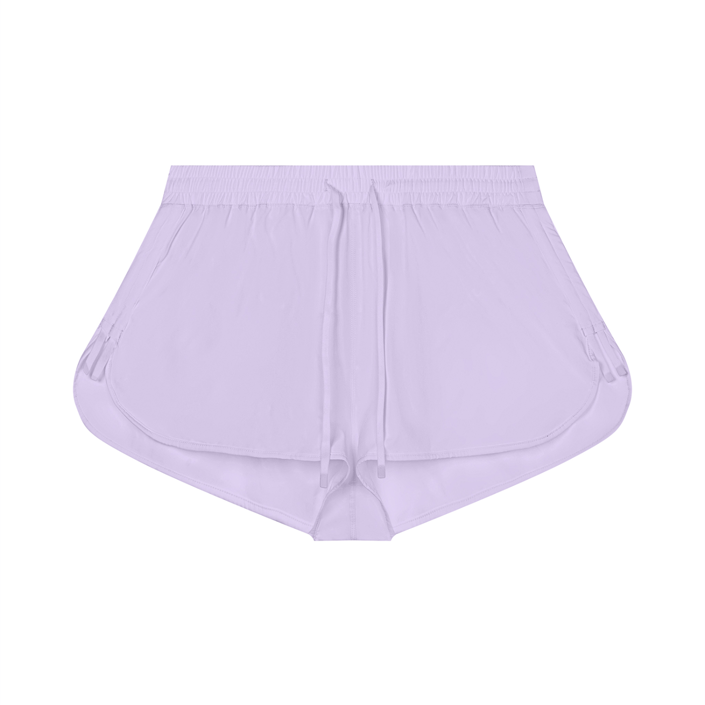 Purple Women’s Drawstring Bermuda Shorts front