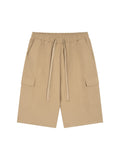 Unisex Drawstring Cargo Shorts