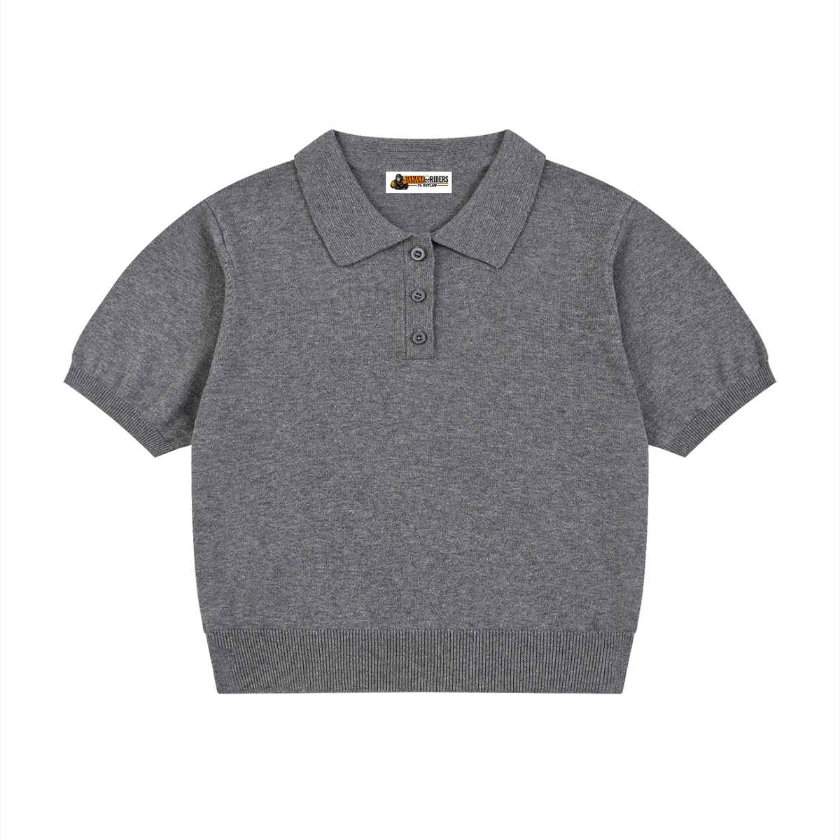 Women’s Knit Cotton Polo Shirt