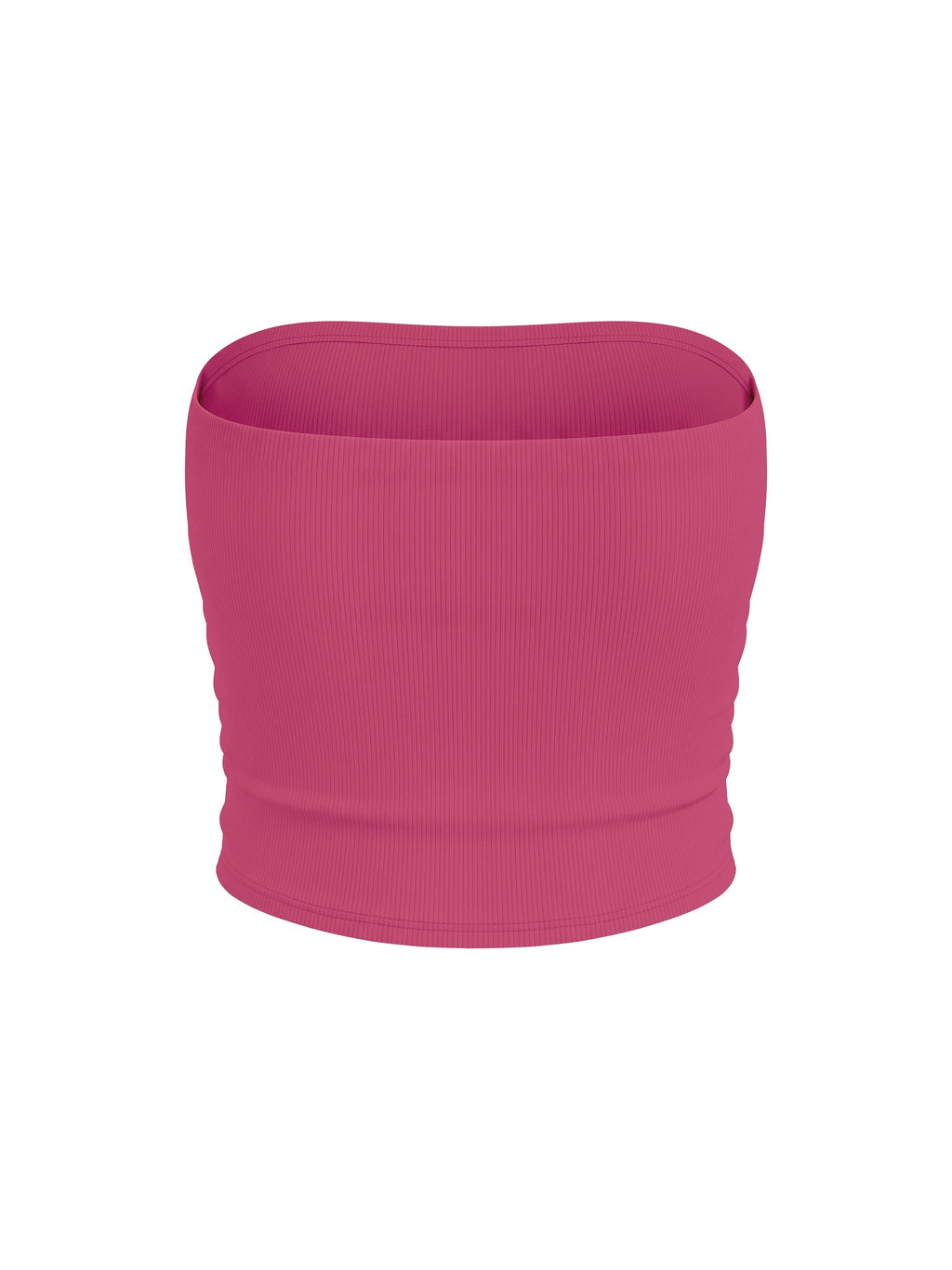 Women’s Ruched Cropped Yoga Tube Top