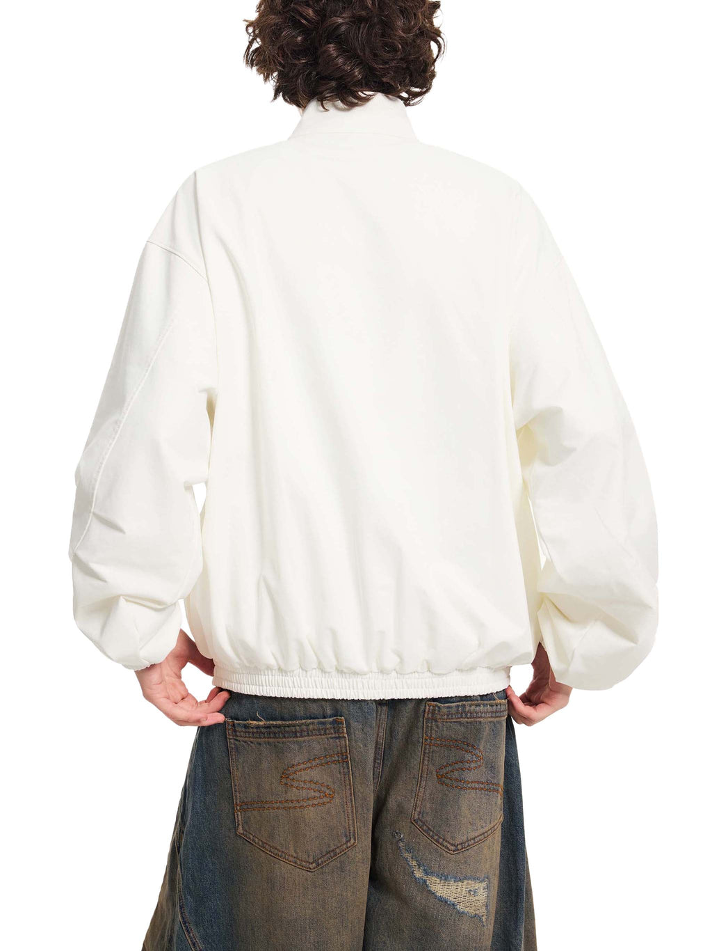 Stand Collar Bomber Jacket