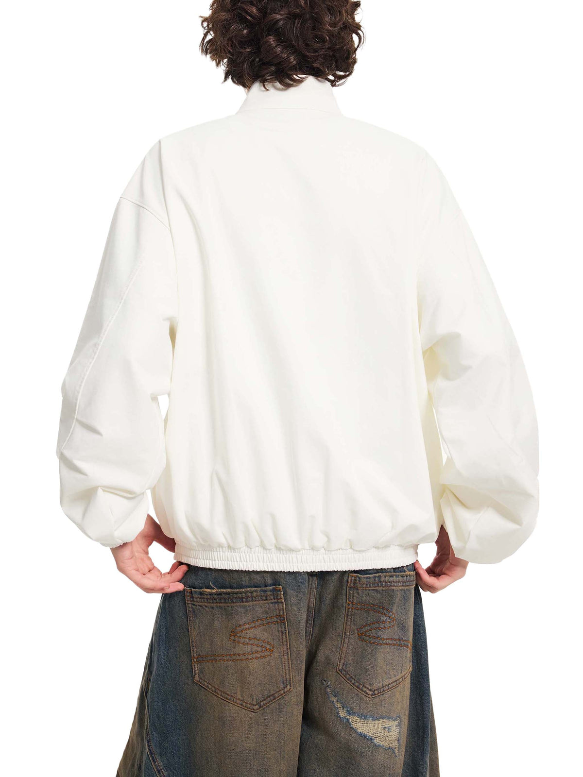 Stand Collar Bomber Jacket