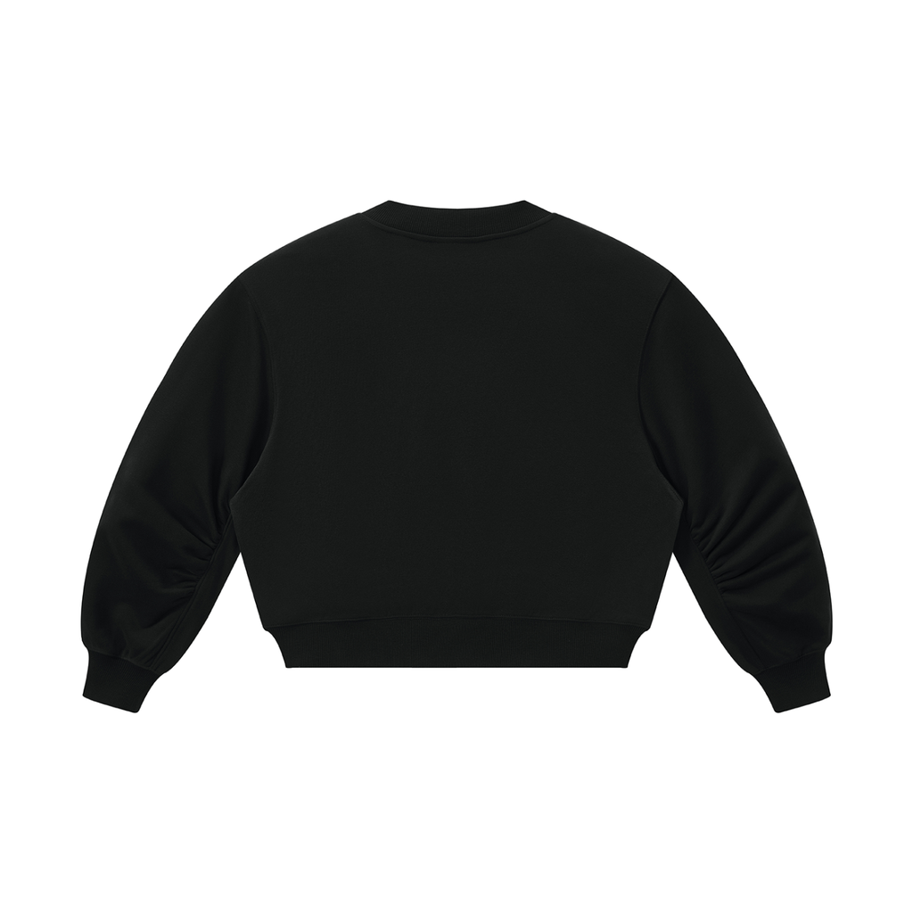 Weekend Mood Women’s Crop V-Neck Sweatshirt