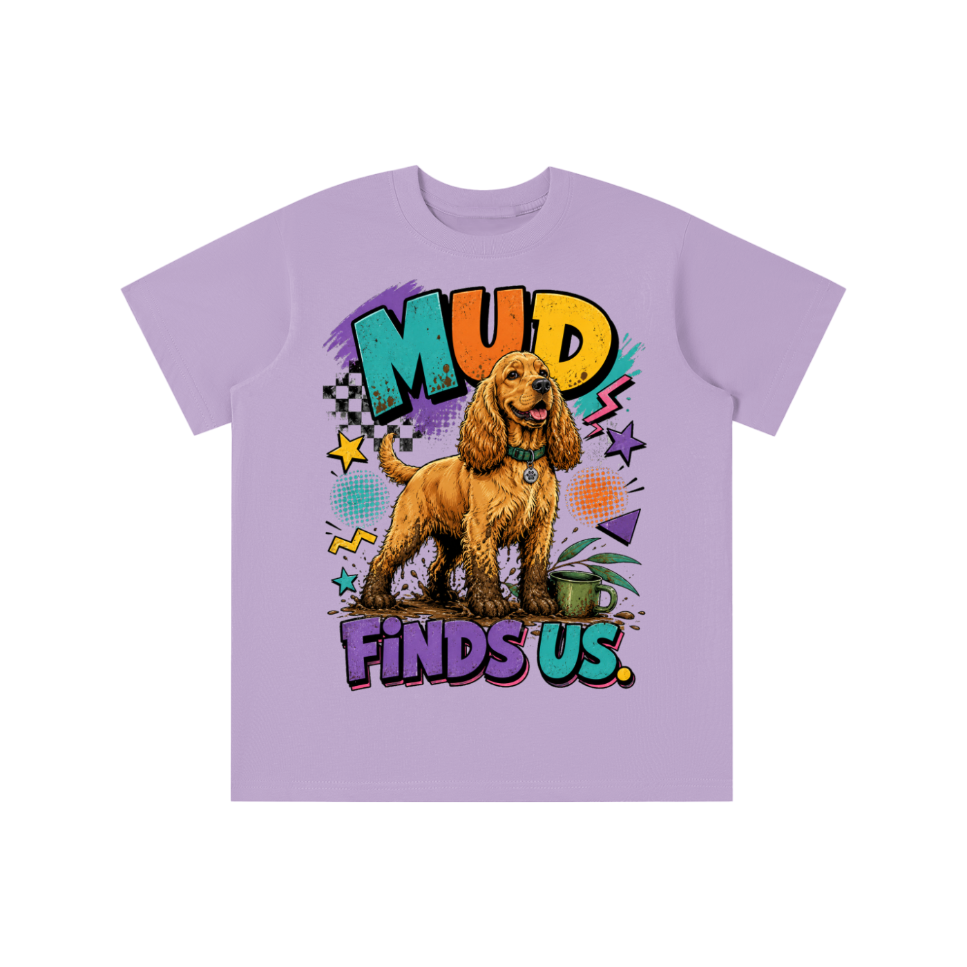 The Mud Finds Us Essential Kids’ Cotton T-Shirt