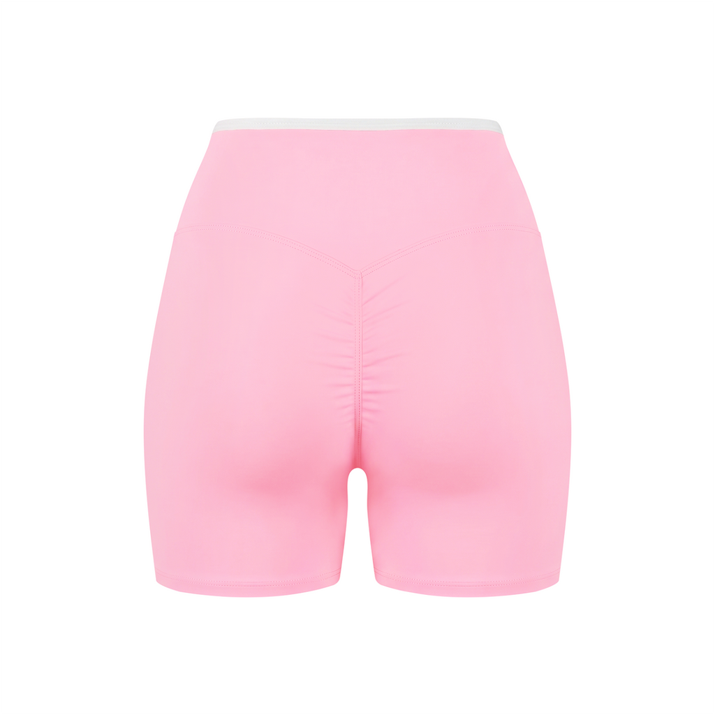 Off Script Women’s High-Rise Colour-Block Yoga Shorts