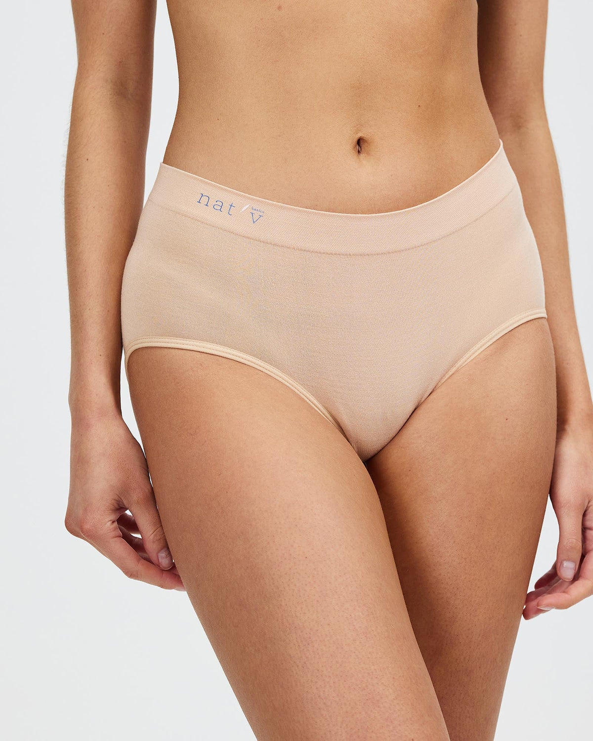 Classic Modal Full Brief Underwear - Bone