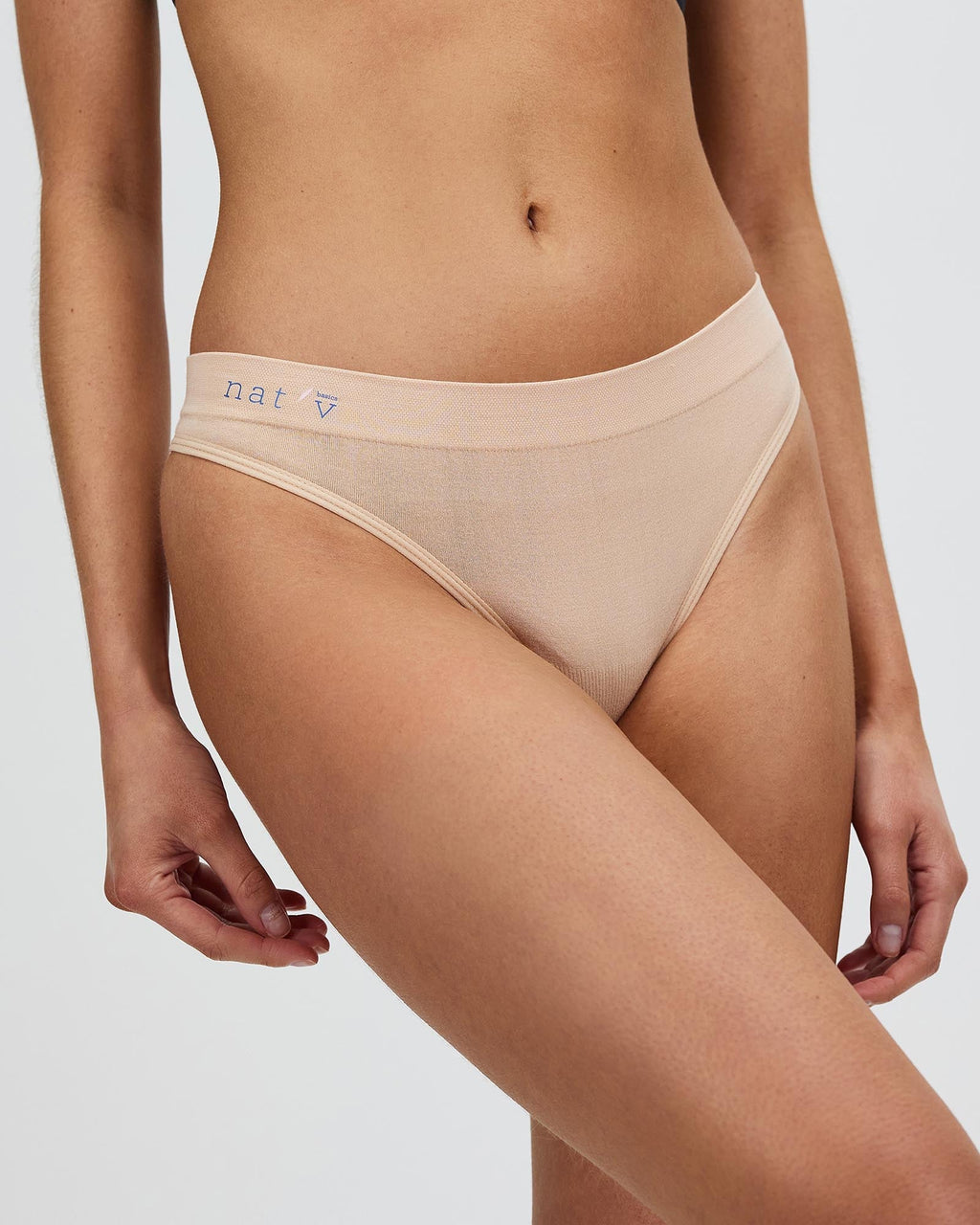 Cheeky Modal G-String Underwear - Bone