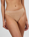Cheeky Modal G-String Underwear - Beech