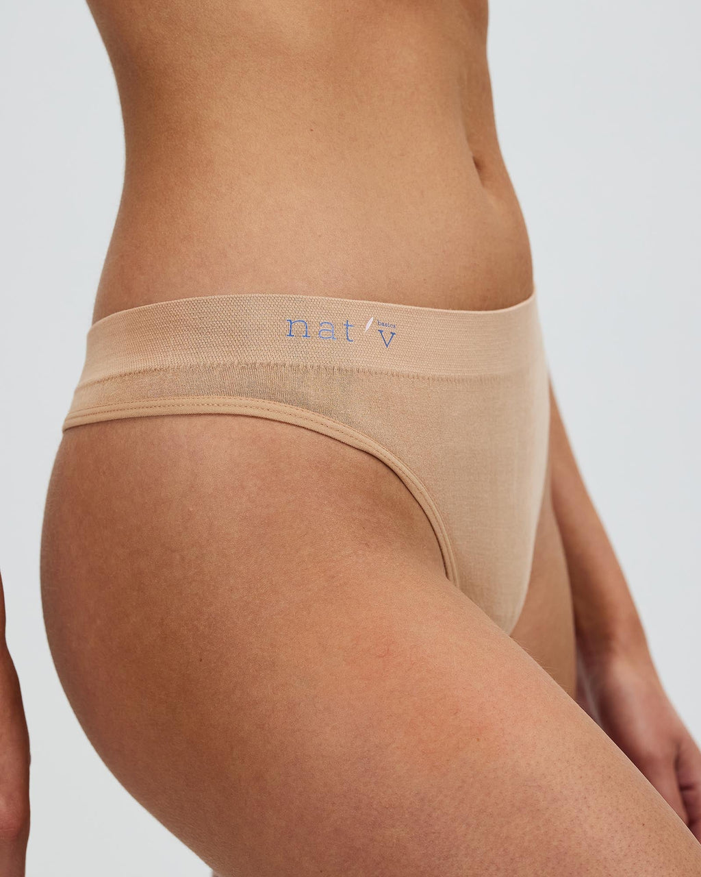 Cheeky Modal G-String Underwear - Beech