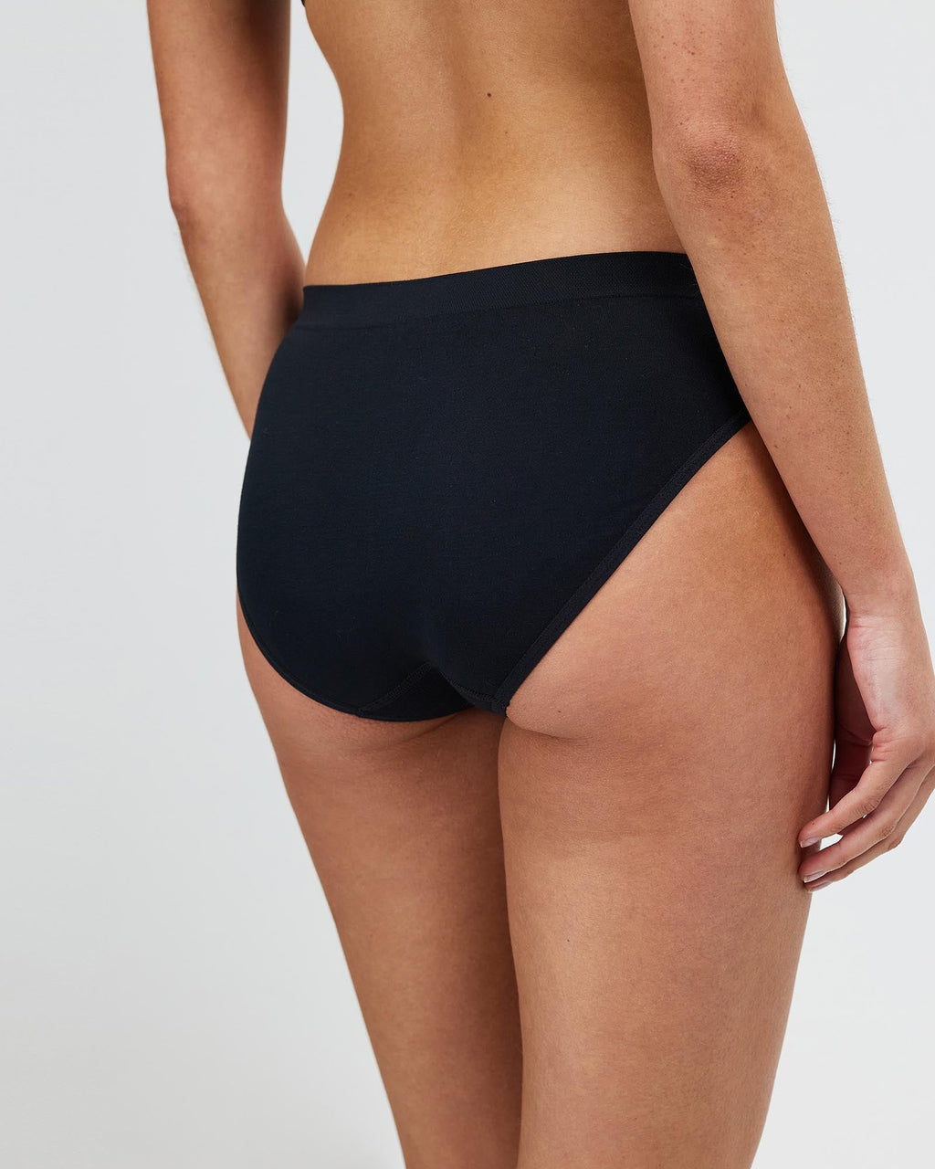 Callie Modal Bikini Brief Underwear - Black