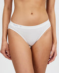 Callie Modal Bikini Brief Underwear - White