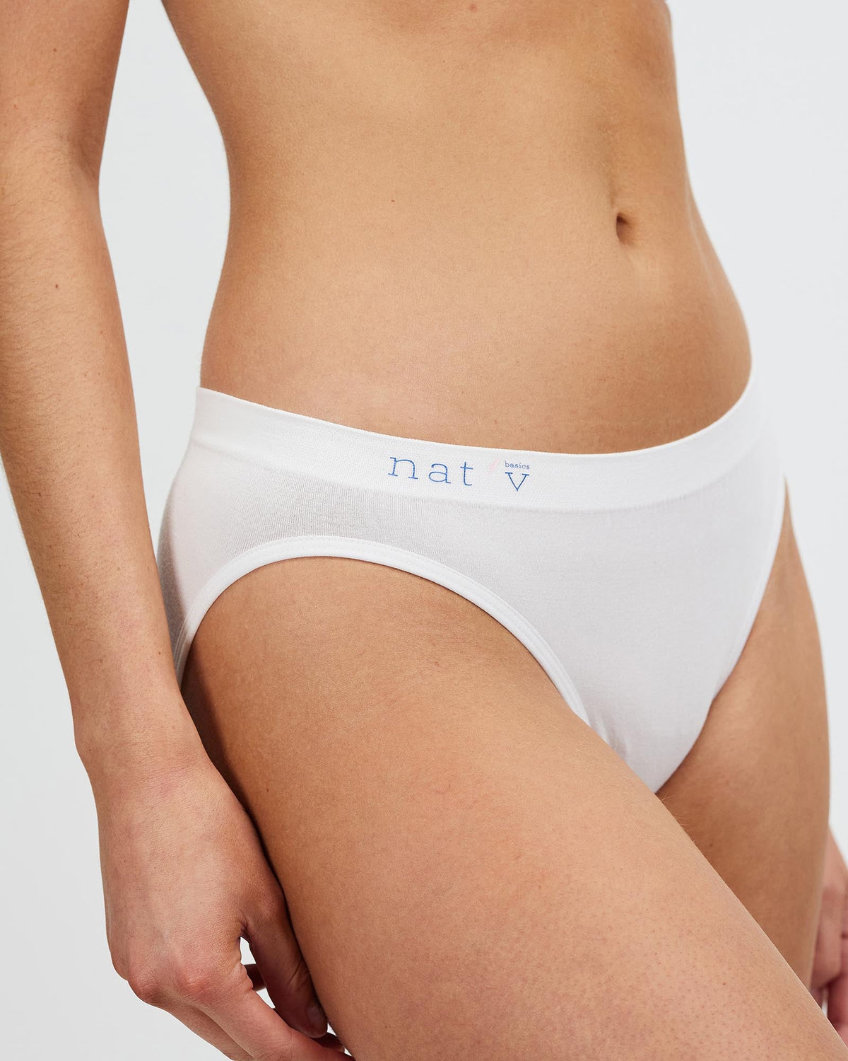 Callie Modal Bikini Brief Underwear - White
