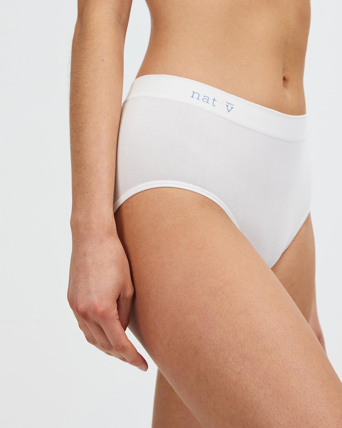 Classic Modal Full Brief Underwear - White