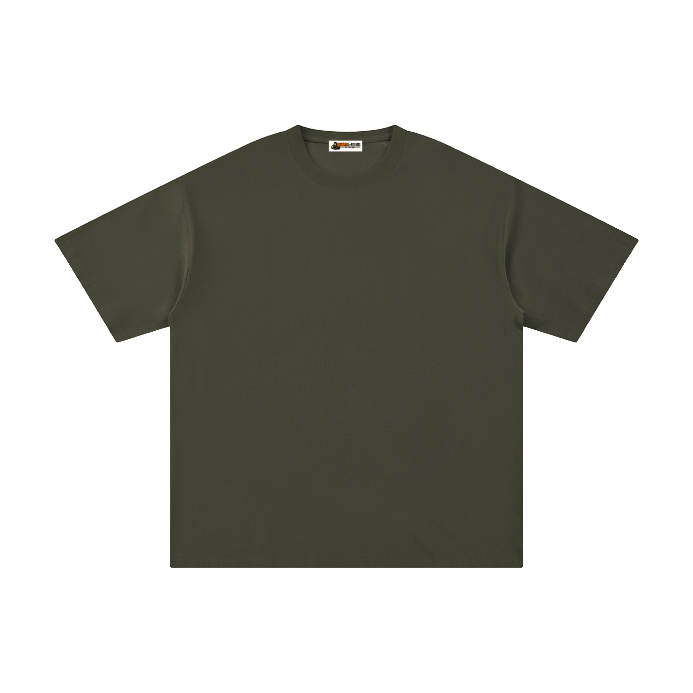 Unisex Pure Cotton T-Shirt – Army Green front