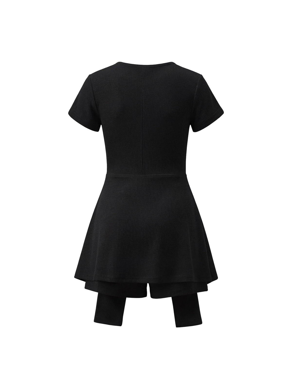 Women's Dual-Function Cape Tie-Waist Romper