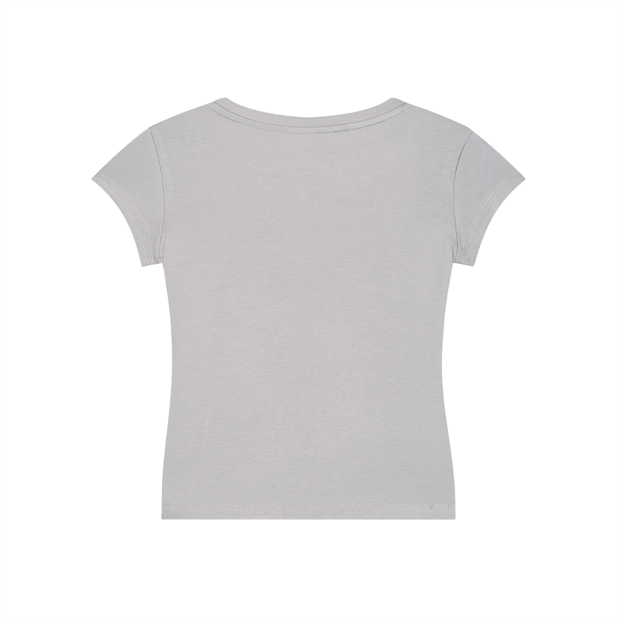 Essential V-Neck Bodycon T-Shirt