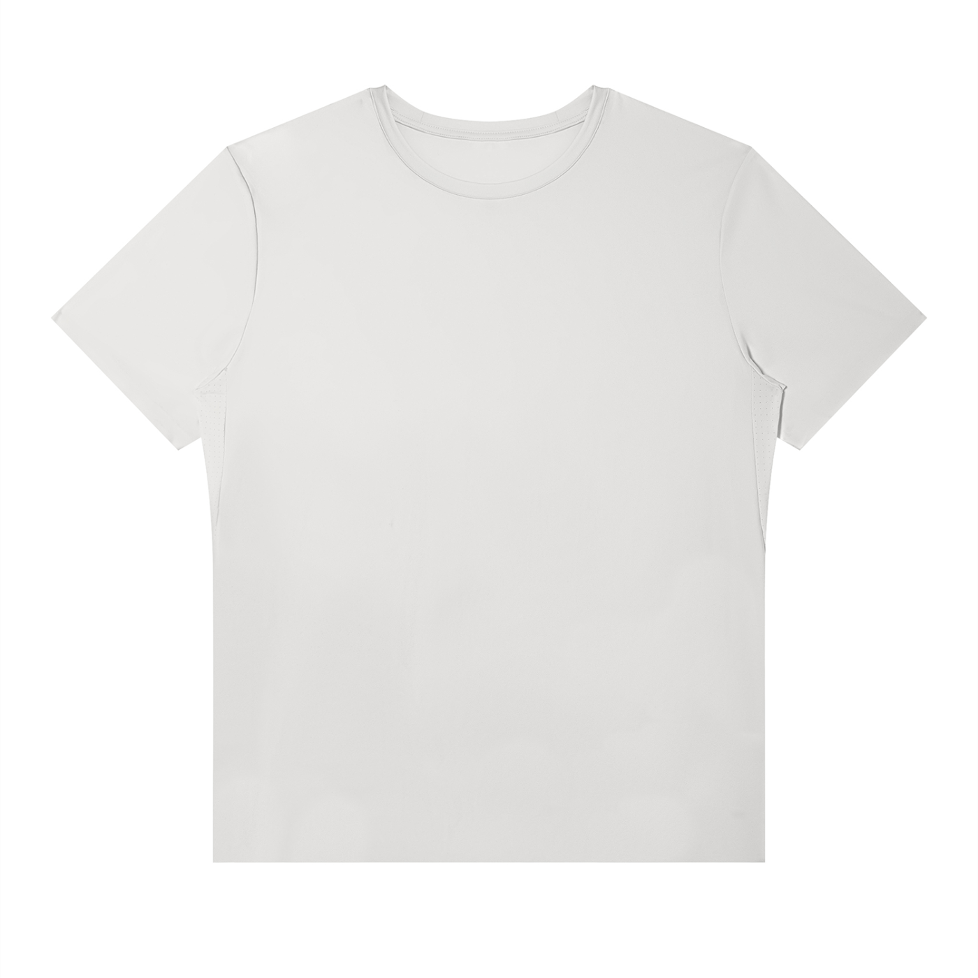Light Gray Men’s Lightweight Performance T-Shirt front