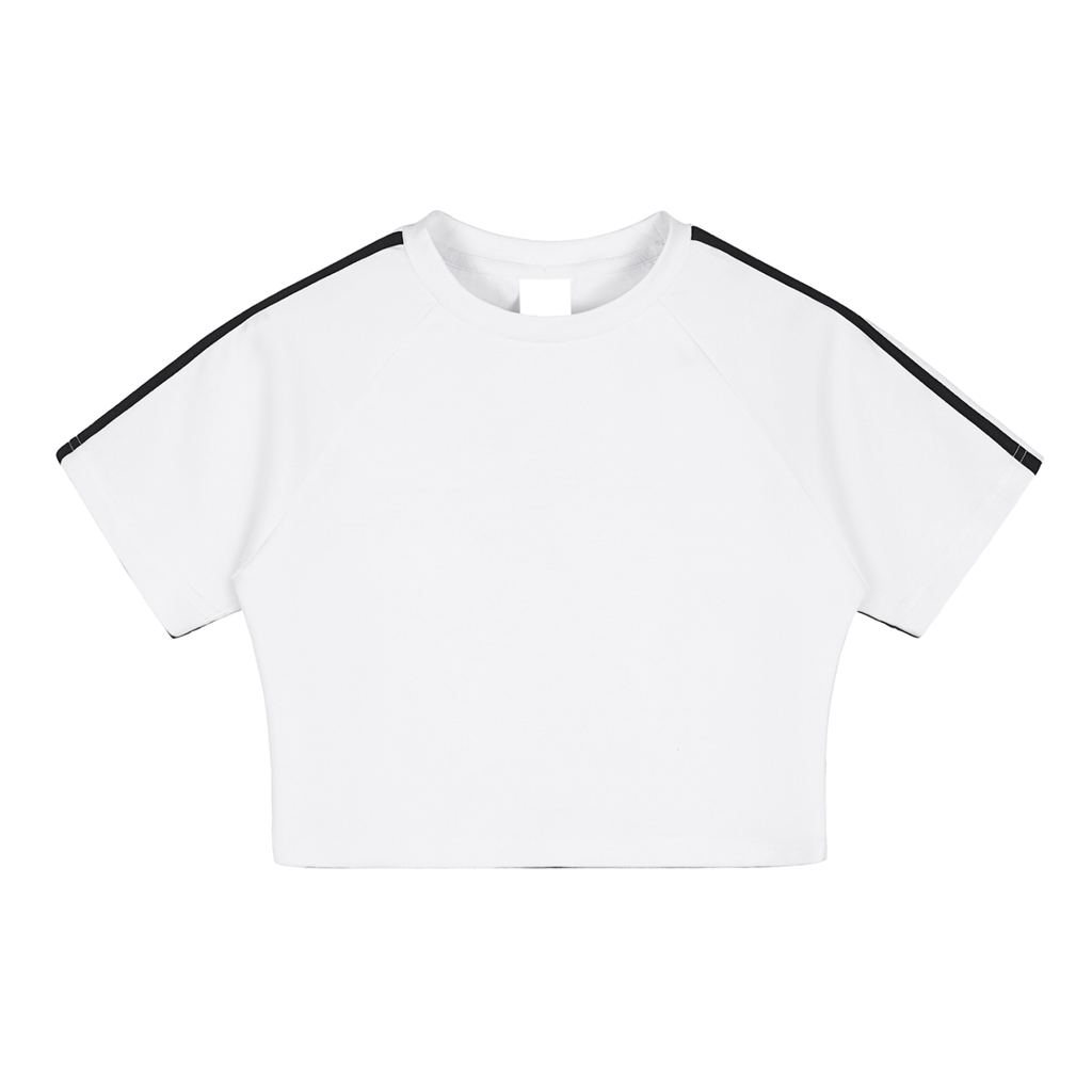 Women’s Taped Cooling Performance Crop Top gallery view