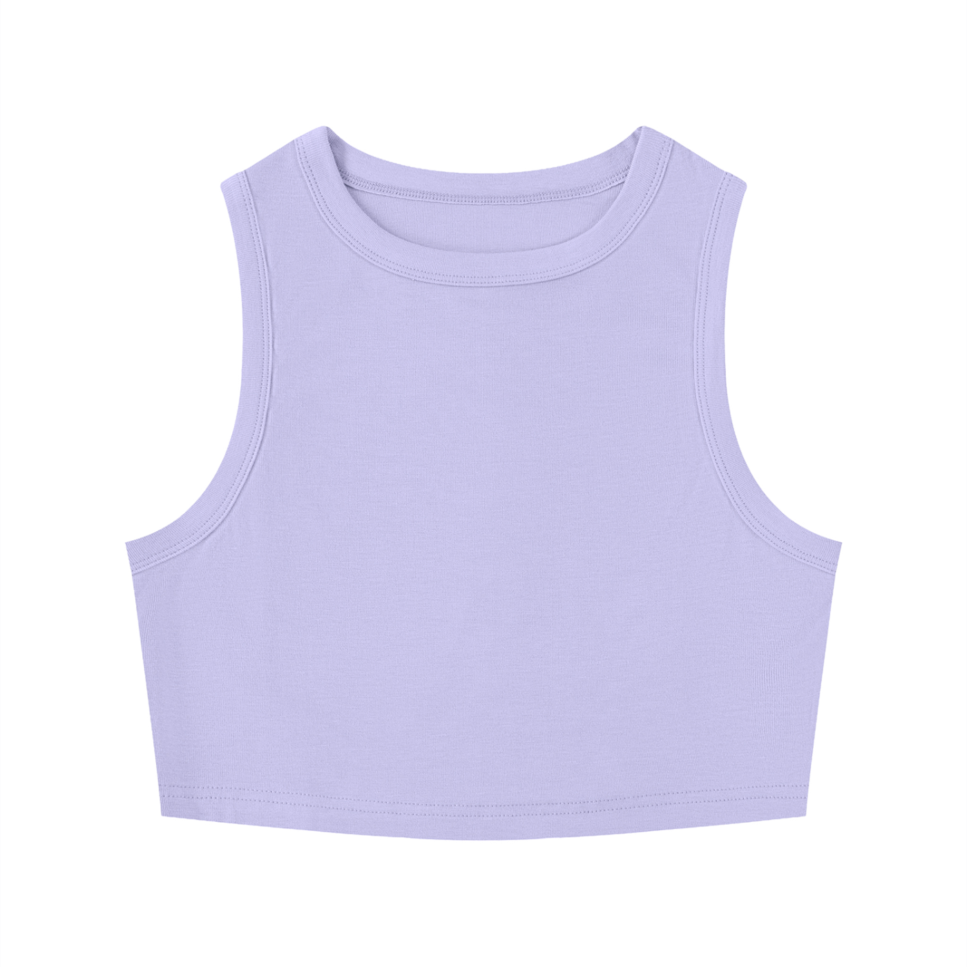 Women’s Tight Crewneck Crop Tank Top